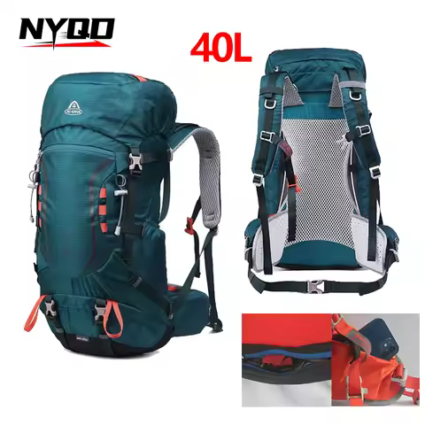 40L Outdoor Sports Backpack Women Men Large-capacity Duffel Bag Multifunctional for Mountaineering H