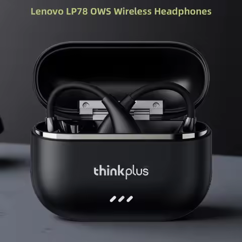 Original Lenovo LP78 OWS Wireless Headphones 5.4 Bluetooth Earphone Stereo Game Call Noise Reduction
