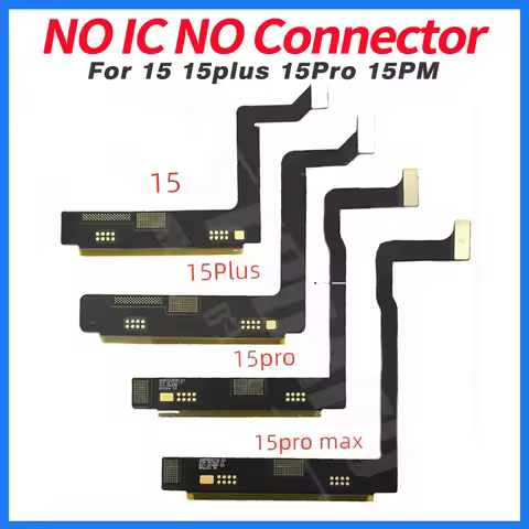 Display Flex No Touch IC for iPhone 12 13 14 15 Pro Max Plus Original LCD Touch Screen Empty Cable F