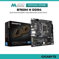 GIGABYTE B760M H DDR4 D4 1700 MOTHERBOARD COMBO PROCEESOR INTEL I3- 12100 / I5- 12400 /12400F /14400