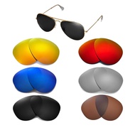 Walleva Polarized Replacement Lenses For RB3025 62mm Sunglasses