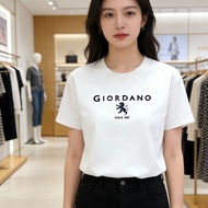 Giordano Premium Cotton Ladies T-Shirt | Women's Classic Fit Top | Soft & Comfortable