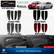 HermanAuto Proton Saga New VVT 2016-2024 Car Door Trim Panel Frame Garnish Accessories Saga Baru Aks