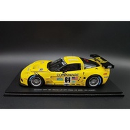 Spark 1: 24 Corvette C6R LM GT12005, Spark Chevrolet Corvette GT Group Racing Car 2005 64, Very Used