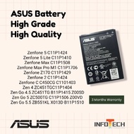 Asus Zenfone 2 4 5 Lite Go battery Max Pro M1 B11P1510 C11P1501 C11P1403 C11P1506 C11P1404 B11P1428 