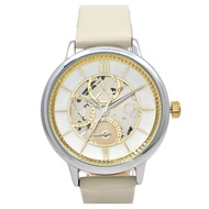 Cherie Paris Grey Leather Strap Analog Watch CHR-2112-GRY