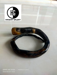 gelang AKAR BAHAR HITAM kalimantan batang tunggal hk 0005