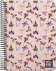 Grafoplás Notebook, 80 sheets, squared, 4 x 4, 90 g, plastic cover, spiral binding, design collectio