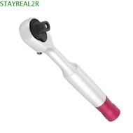 STAYREAL2R 1/4inch Rachet Wrench Hand Repair Tool 72 Teeth Quick Release Socket Wrench Kit Tool