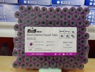 Blood Collection Vacuum Tubes EDTA K2 Glass Tube 3ml (1pc)
