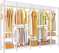 Ulif H50 Garment Rack Heavy Duty Clothes Rack, Clothing Racks for Hanging Clothes, Freestanding Extr
