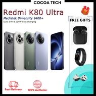 [New] Xiaomi Redmi K80 Ultra Mediatek Dimensity 9400+ 6.83 inches 144Hz 7410mAh 100W NFC Dual Sim K8