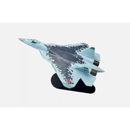 Metal 1/100 Russian SU-57 Stealth Fighter Jet Russia Knight Air Force Sukhoi Su-57 Diecast Aircraft 
