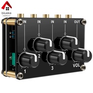 Stereo Audio Mixer 3.5mm 4 Channel Portable Mini Audio Mixer with Separate Volume Control  SHOPCYC3407