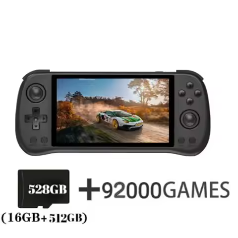 POWKIDDY X55 handheld game console 90000 Games PSP 5.5 INCH IPS Screen Console Linux System 4000 MAh