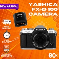 YASHICA FX-D 100 Digital Film Simulation Camera 13MP 4K Video 3X Optical Zoom Retro Digital Camera w