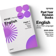 IGCSE First Language English (0500) PAST YEAR REVISION BOOKS P1/P2 2020-2024