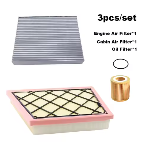 3pcs Filter Set For Ford Ranger USA 2022 2023 2024 2025 2.0TDI VW Amarok T1 Engine Cabin A/C Air Oil