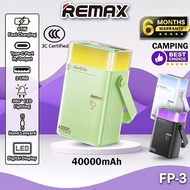 【3C Certified】Remax FP-3 40000mAh Powerbank RGB 65W Fast Charging Power Bank RGB LED Light