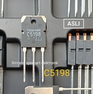 (Hanya C nya saja) C5198 ASLI TRANSISTOR C5198 ORIGINAL TRANSISTOR 2SC5198 ORIGINAL TRANSISTOR C 519
