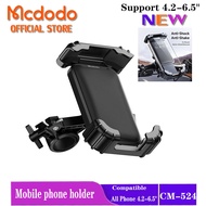 Mcdodo 4.2-6.5" Mobile Phone Holder Motorcycle Phone Holder, Electric Bike Phone Support, Bicycle Ph
