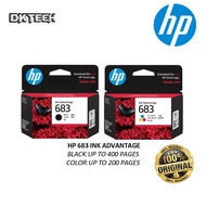 HP 683 INK CARTRIDGE FOR PRINTER HP 2989/2988/ 6170 / 6570 [100% ORIGINAL]