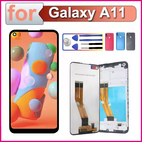 100% Tested LCD for Samsung Galaxy A11 LCD Display Touch Screen Digitizer Assembly Replacement for S