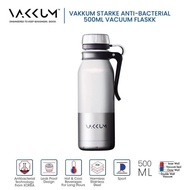VAKKUM Starke Anti-Bacterial 500ML Vacuum Flask (White)