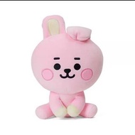 正版授權 韓國 偶像 BTS BT21 兔子🐰TATA CHIMMY愛心兔子毛絨坐姿娃娃 吊飾 鑰匙圈