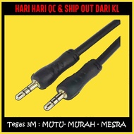 [Tegas] YX-1312 3.5mm Stereo Male to 3.5mm Stereo Male Hifi Audio Cable 1.8M/3M/5M/10M