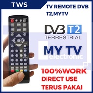 Remote control (For DVB t2, MY tv)Kawalan jauh (Untuk DVB t2, MY tv)
