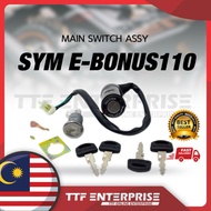 SYM E-BONUS110 MAIN SWITCH ASSY KUNCI SET SUI KUNCI E BONUS 110