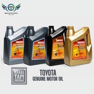 TOYOTA GENUINE ENGINE OIL FULLY 5W40 0W20 5W30 4L / SEMI 5W30 4L / SEMI 10W40 4L / MINERAL 15W40 5L