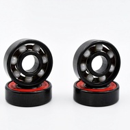 4 pcs 608 2RS Hybrid Ceramic Ball Bearing 8*22*7mm ABEC-11 High Speed Roller Skate Skateboard Wheel 