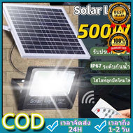 CCStore 【รับประกัน10ปี】Solar Light ไฟสปอร์ตไลท์ กันน้ำ ไฟ ไฟ led โซล่าเซลล์ ไฟสปอร์ตไลท์โซล่าเซลล์ Lamp Solar Outdoor Lighting