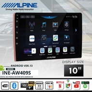 ของแท้จากแบรนด์ญี่ปุ่น จอแอนดรอยด์ ALPINE-INE-AW409S แถมFREEกล้องถอยหลัง จอแอนดรอยด์ 9นิ้วและ10นิ้ว 