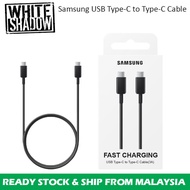 Samsung USB Type-C to Type-C Cable (3A) 1 Meter Fast Charge Phone Charging Wire USB C Cable