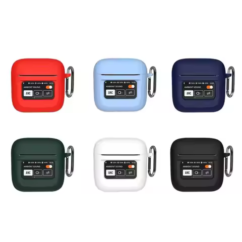 Silicone Shell Case for JBL Tour Pro2 Wireless Headphones Protective Case Earbuds Shockproof Covers 