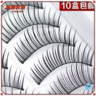 ✨Japanese Pure✨4.69 Yuan One Box Three Trees 005 False Eyelashes Hard Stem Natural Nude Makeup Reali