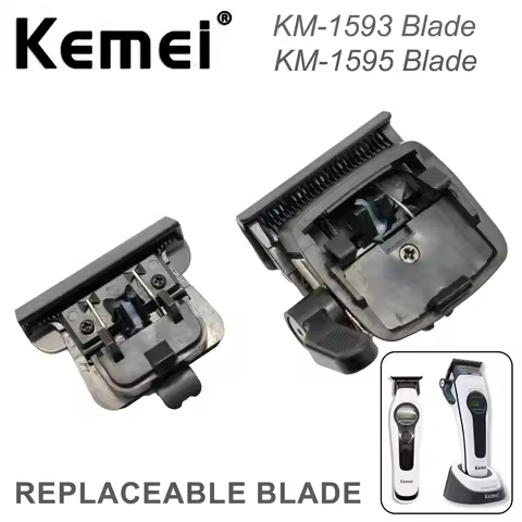 Kemei Professional Blade For Hair Trimmer Hair Clippers KM-1593 KM-1595 KM-2373 KM-90-4 Repalceable 