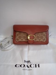 全新正貨 TABBY 經典 SIGNATURE 帆布鏈帶袋 Coach  手袋 斜孭袋 handbag CE774