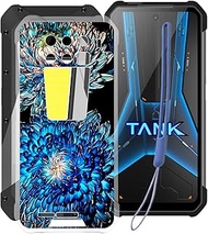 Phone Case for Unihertz 8849 Tank 3 (6.79"), Clear Soft Silicone TPU Protective Case, Shockproof Ant