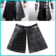 inste Mercenary Knights Skirt Armour Medieval Thigh Armour Double Sides Waist Armour