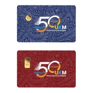 UKM 50 Tahun Gold Bar (Au 999.9) 24K