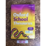 Oxford School Thesaurus dictionary books