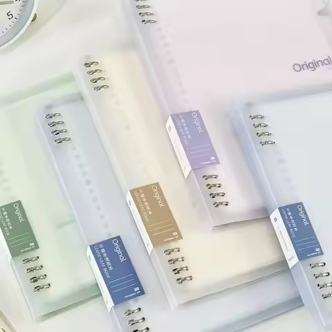 Binder Ring Notebook Portable Office/School Stationery Notepad A5/B5 To Do List