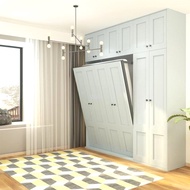 Invisible bed, folding bed, side bed, hidden bed, flip bed under bed, integrated Murphy wall bed 隐形折