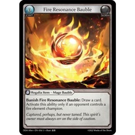 💥Grand Archive TCG | Fire Resonance Bauble (U) | EN-036 — DOA Alter Single Card【Ready Stock】