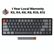 Keychron K2, K4, K6, K8, K10, K12 Mechanical Keyboard for Windows and Mac
