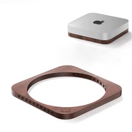 Wood Stand for Mac Mini and Mac Studio,Walnut MacMini/MacStudio Accessories,Handmade Mac Desktop Sta